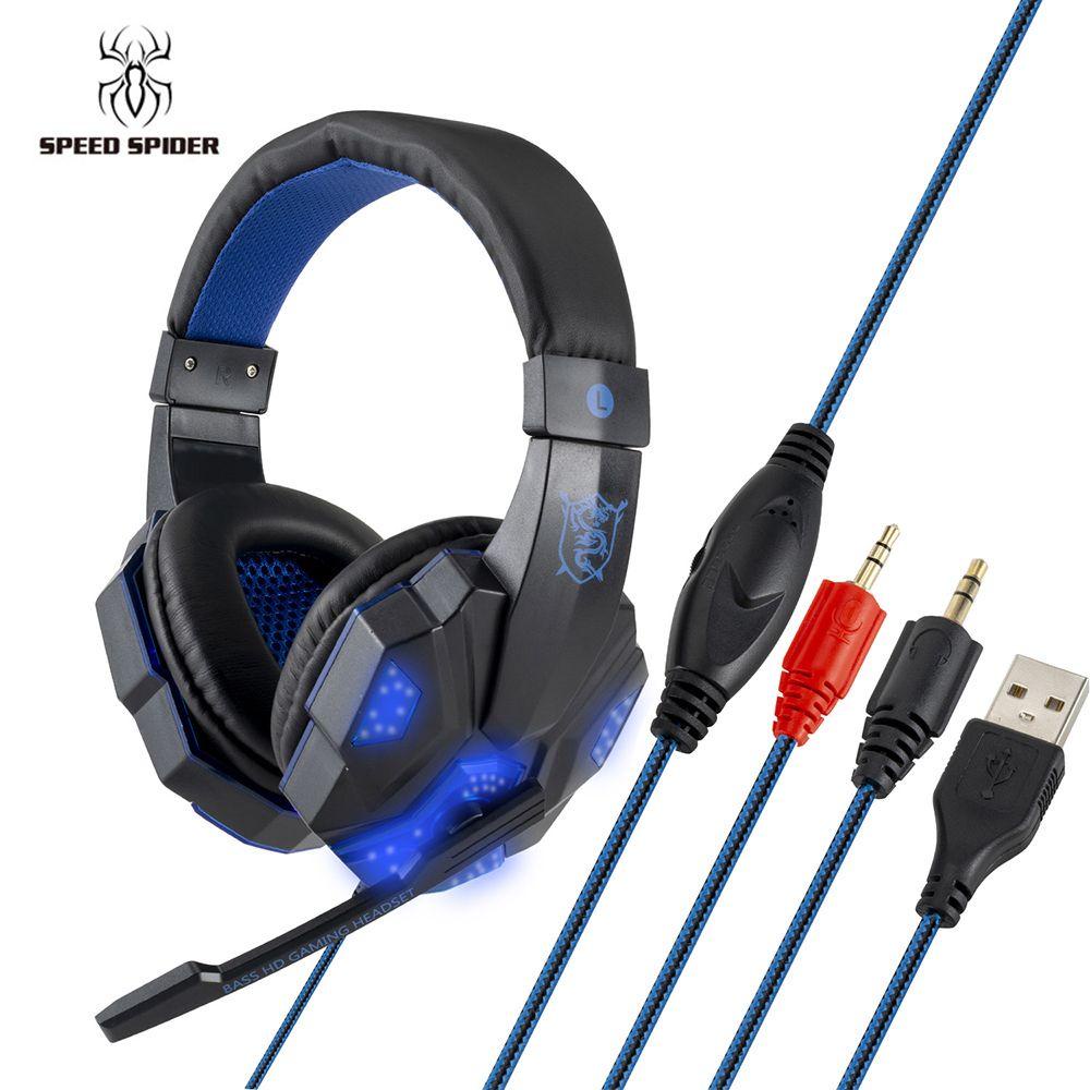 Tai Nghe Chụp Tai MYRONGVN Có Dây Phát Sáng