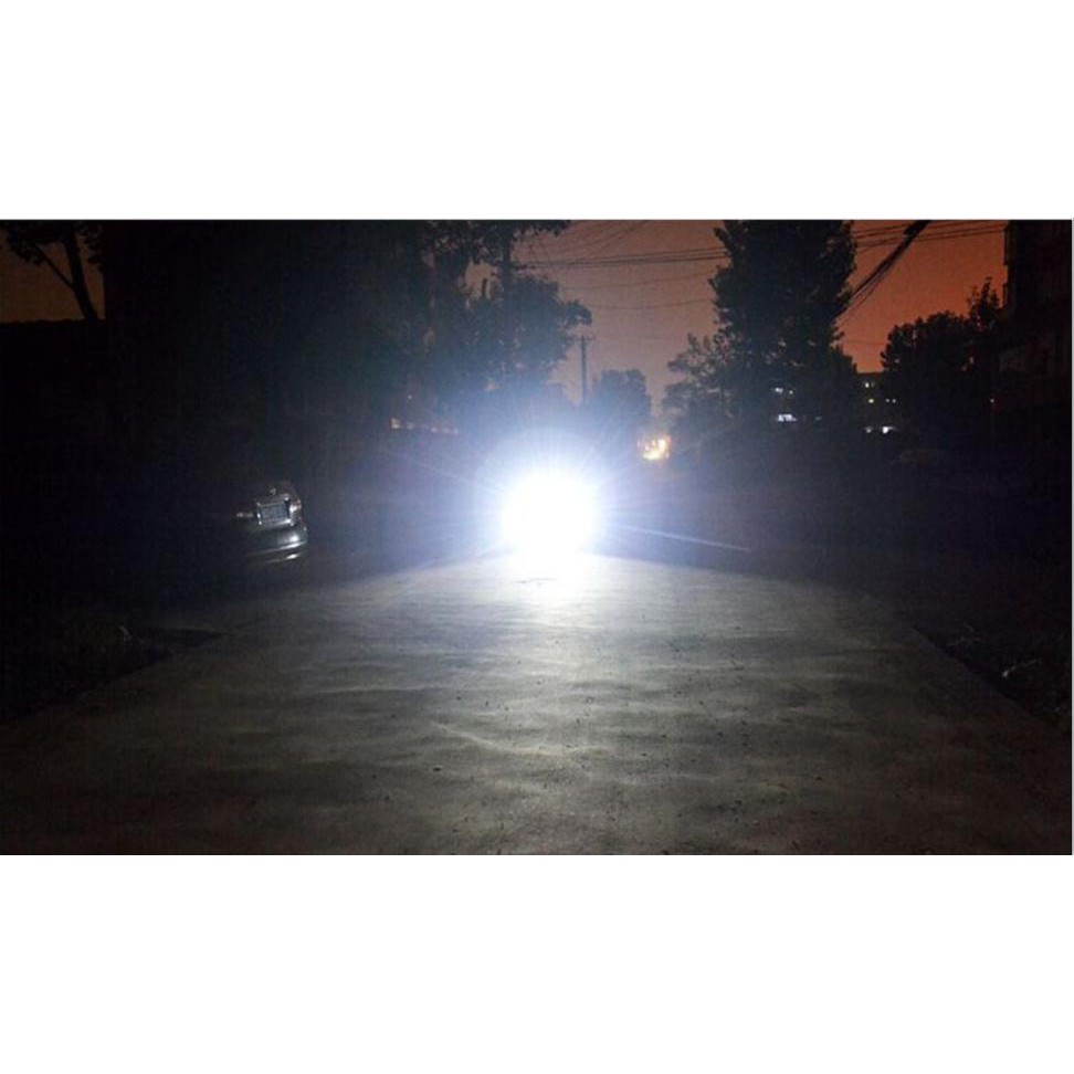 Đèn pha xe máy Hi / Lo Beam 2 bóng LED siêu sáng chất lượng