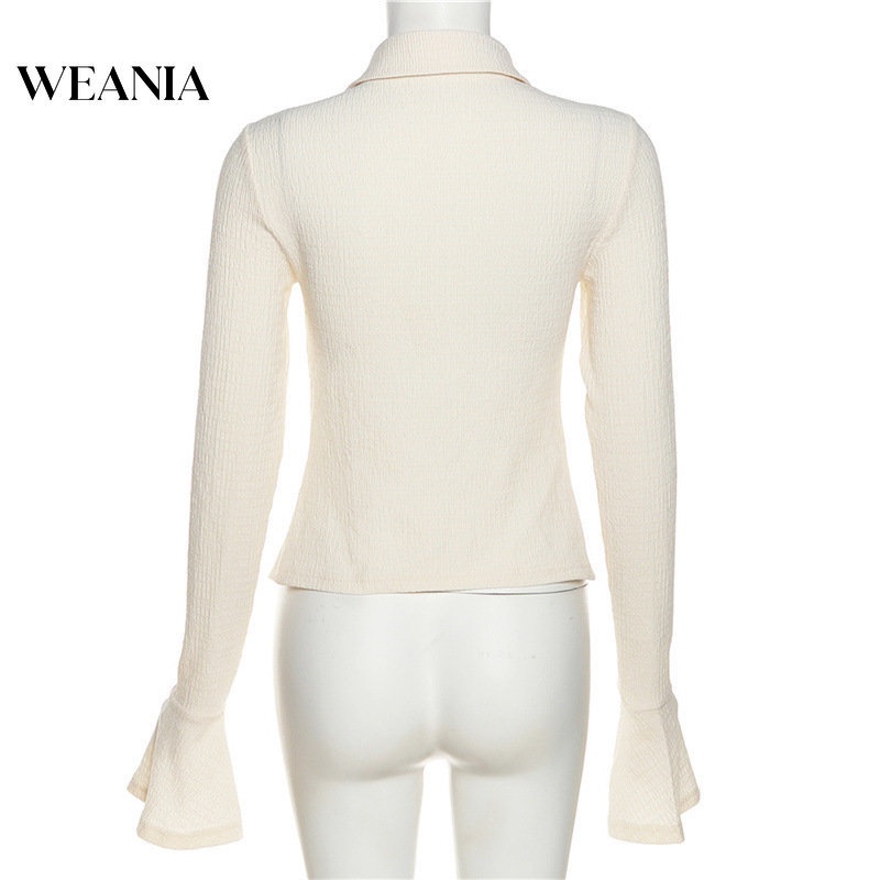 Áo Cardigan Tay Dài Cổ Bẻ Thời Trang Cho Nữ