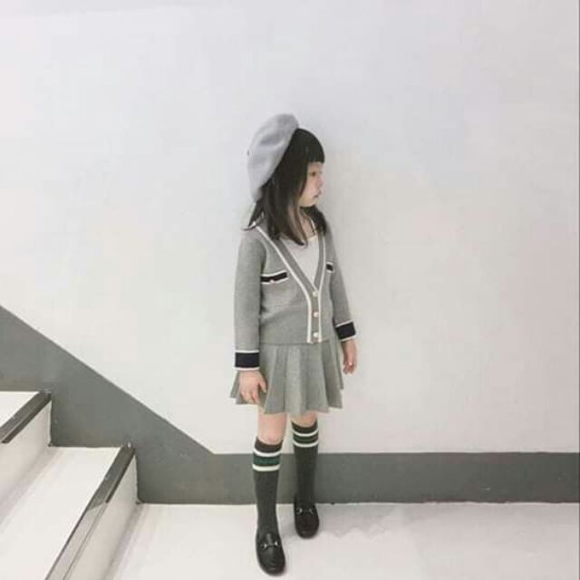 Sét  váy len cao cấp cho bé yêu (10-25kg)