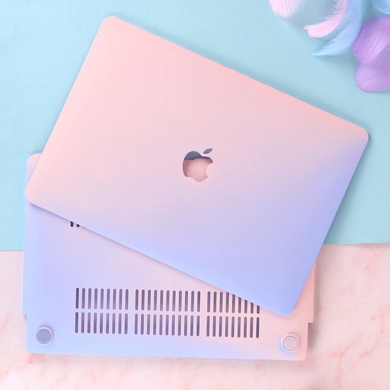 CASE Ốp Bảo Vệ Toàn Diện Macbook Đủ Dòng - Đủ màu/ Xanh pastel/ Hồng pastel/ Đen/ Đỏ/ Trắng/ Xanh rêu/ Ombre