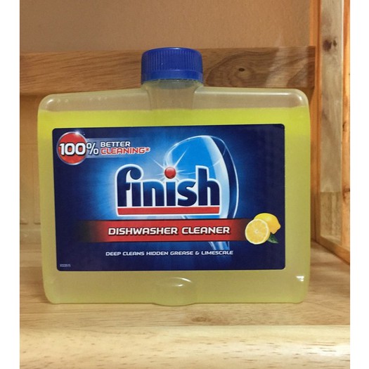 Dung dịch vệ sinh máy rửa chén bát  Finish 250ml