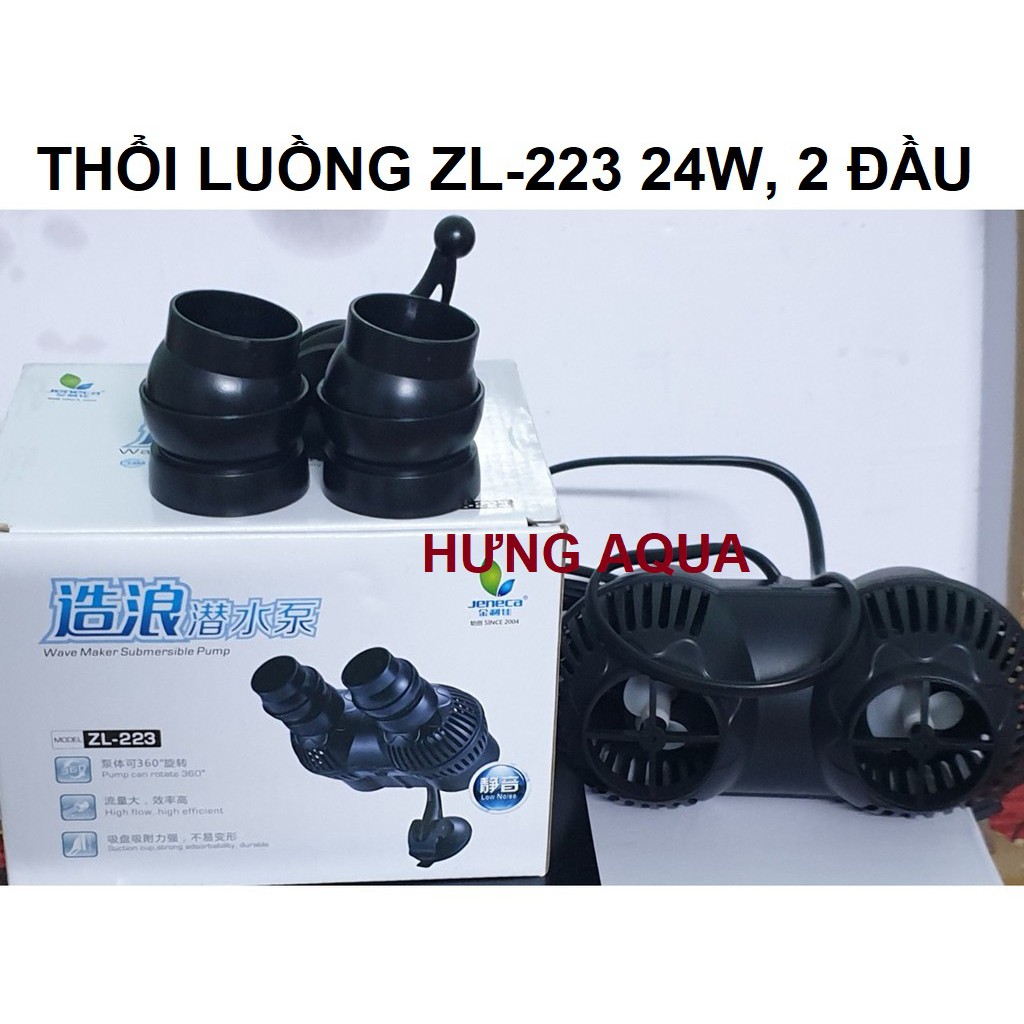 Máy thổi luồng – máy thổi luồng hồ cá – thổi luồng tạo sóng bể cá JENECA ZL 101, ZL 103, ZL-221, ZL-223 (hàng chính hãng