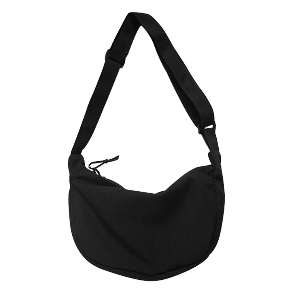 TÚI TOTE ĐEO CHÉO THỜI TRANG VẢI CANVAS PHONG CÁCH ULZZANG ĐỂ SÁCH A4