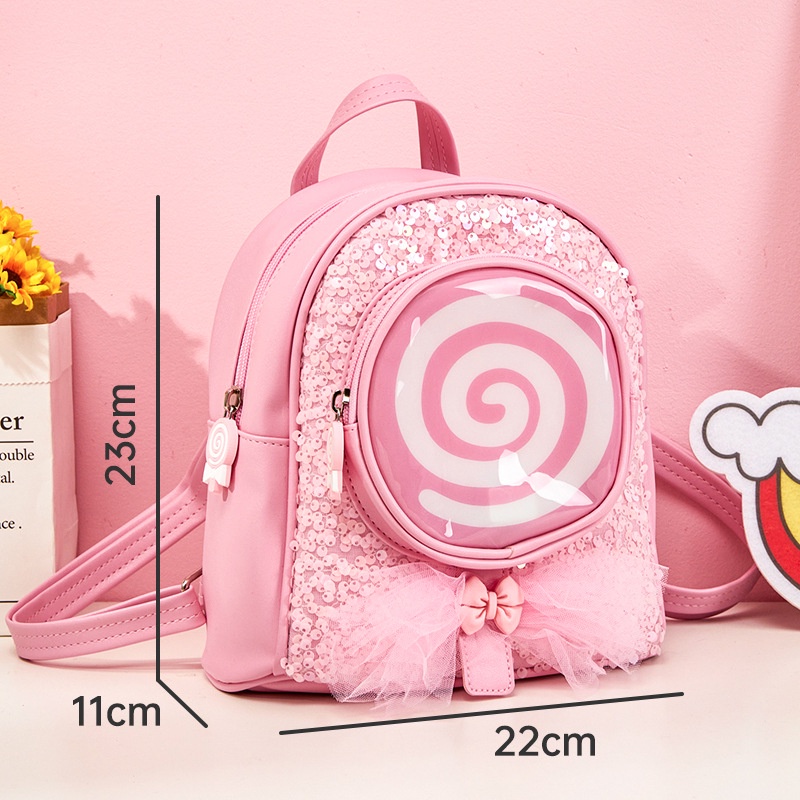 Balo học sinh cho bé gái phong cách Hàn Quốc – Fortune Mouse HS03