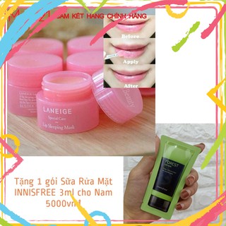 (HOT)[CÓ SẴN] LANEIGE Sleeping Mask Mini son dưỡng môi