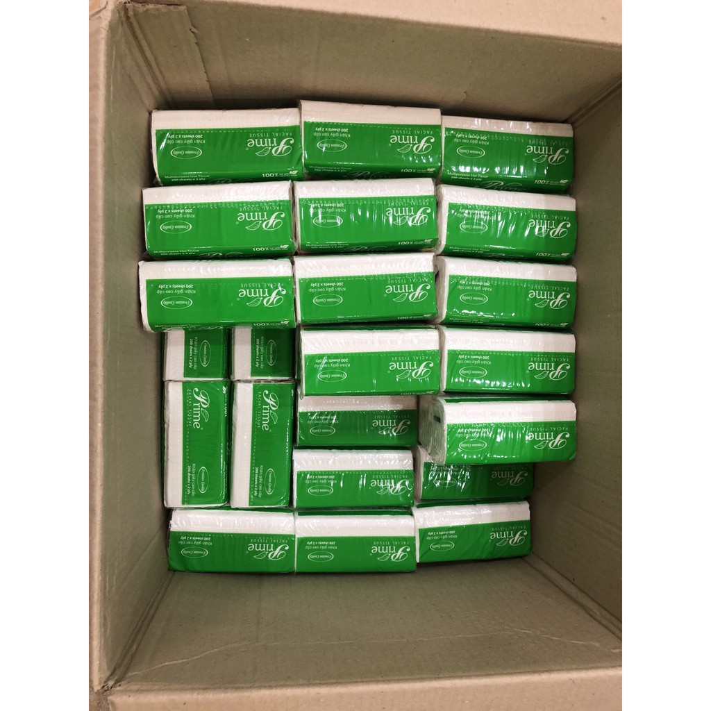 GIẤY ĂN RÚT PRIME ĐA NĂNG 2 LỚP SIÊU DAI, MỀM MẠI, KHÔNG MỦN ll TISSUE