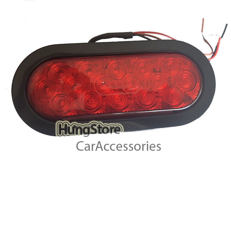 Đèn led báo tín hiệu xe tải, đầu kéo 12V,24V chống nước,đèn led độ quả trám 2 chế độ
