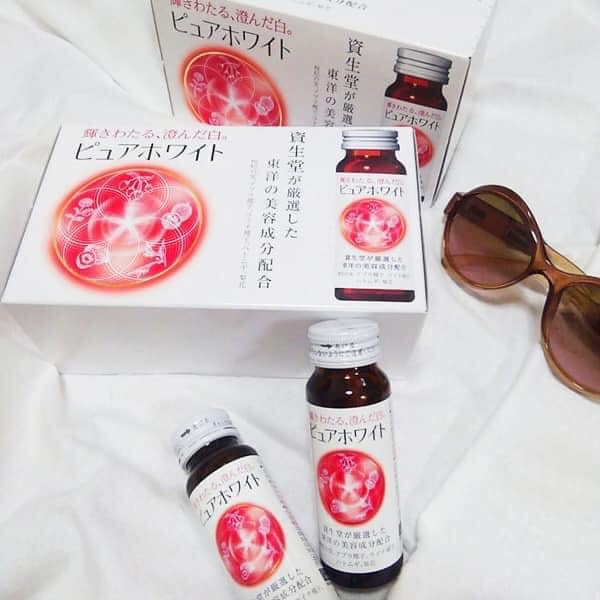 Nước uống Trắng Da Collagen Pure White Shiseido | BigBuy360 - bigbuy360.vn