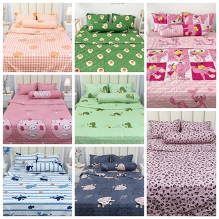 Bộ 5 Món Chăn Ga Gối Coton Poly cao cấp (kèm chăn hè)