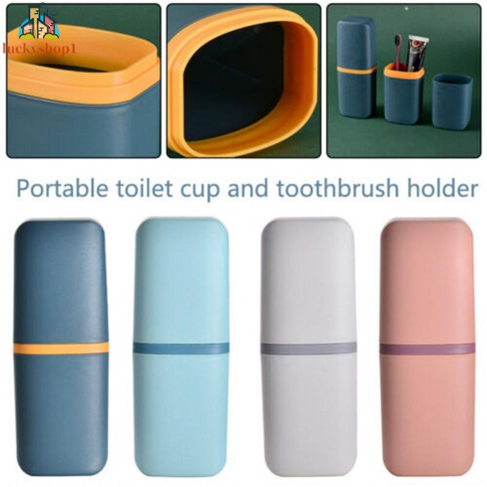 ❤❤❤(Hot products for family life)Home &amp; Living Portable Travel Camping Toothpaste Case Cover Holder Toothbrush-Box Storage