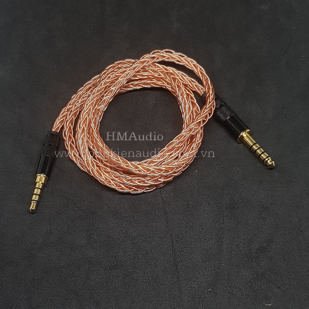 Dây tai nghe đồng OFC 1.0mm tết 8 - Bayerdynamic DT240 Pro