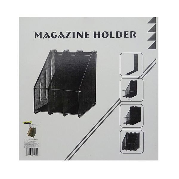 Khay Đựng Tạp Chí Toppoint 3 Ngăn HY3212 - Mẫu 2 - Màu Xám - Toppoint