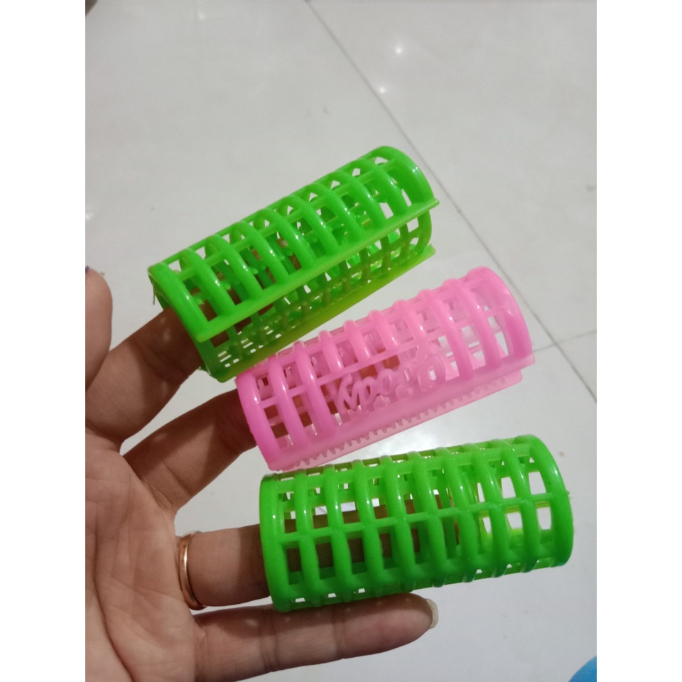 6 lô cuốn tóc, lô uốn tóc, lô mút gai uốn tóc