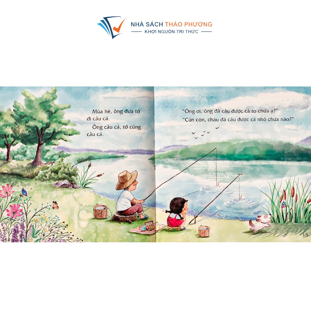 Sách - Bé yêu cả nhà truyền tải tình cảm gia đình ( Trọn bộ 4 cuốn )
