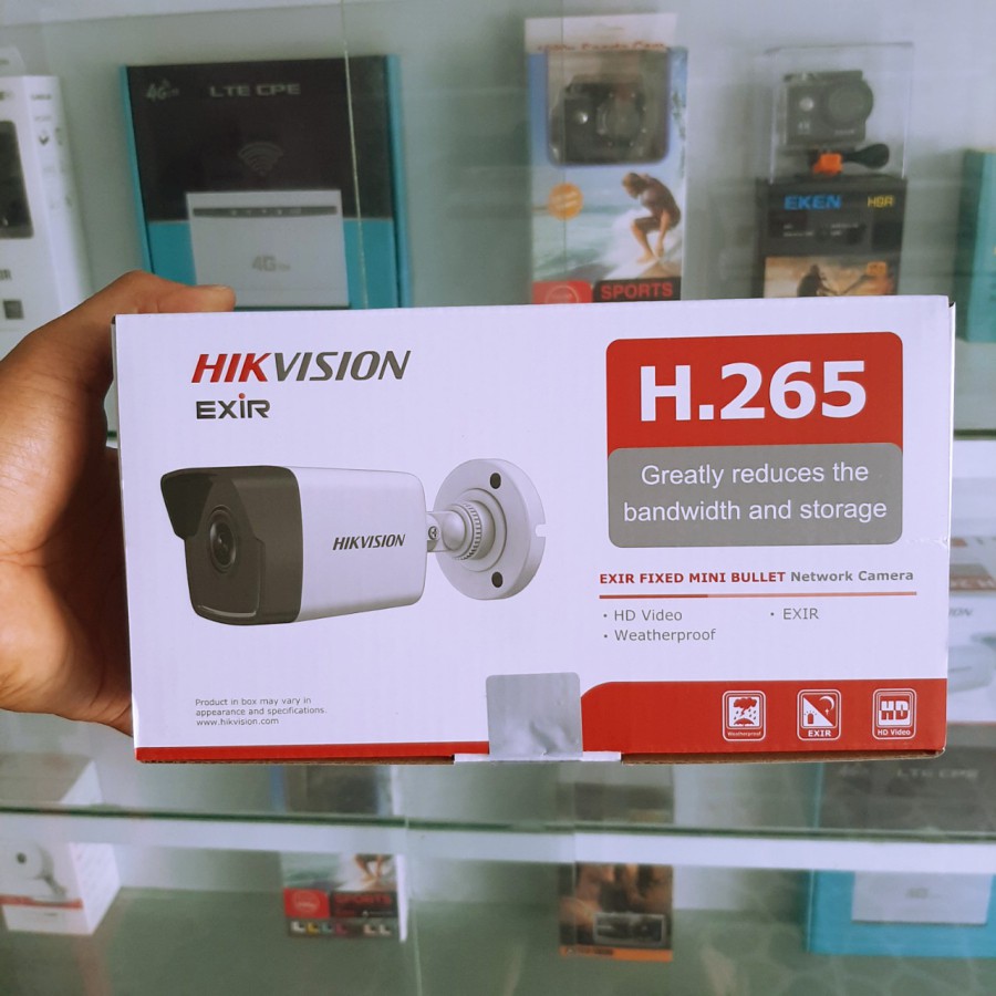 Trọn bộ [1-4] Camera Ip Hikvision bảo hành 24 tháng