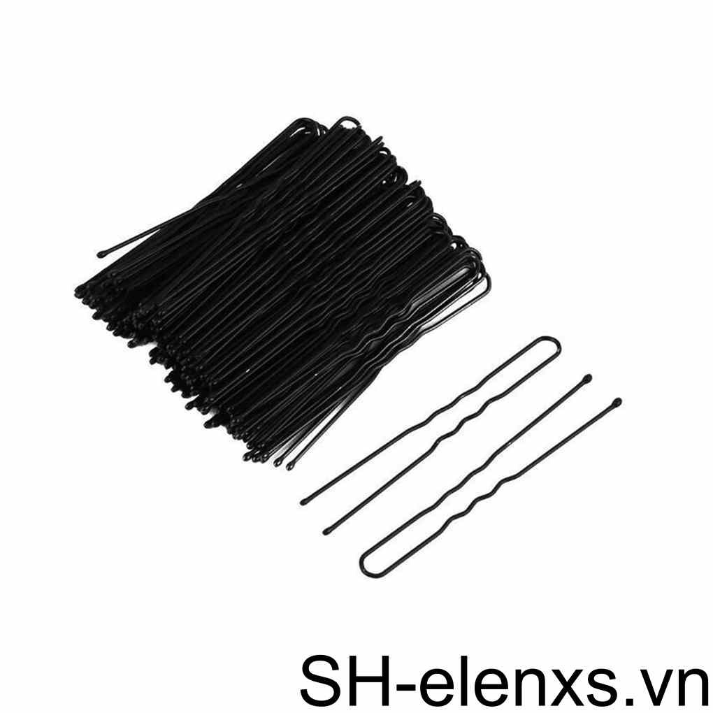 Set 30 Kẹp Tóc Chữ U Màu Đen Làm Đẹp Cho Nữ