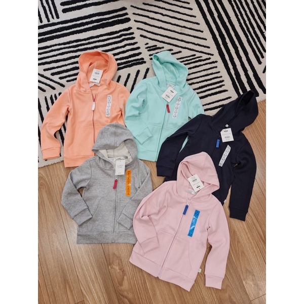 Áo khoác nỉ HOODIE bé trai- bé gái CUPPY CAKE, áo chống nắng