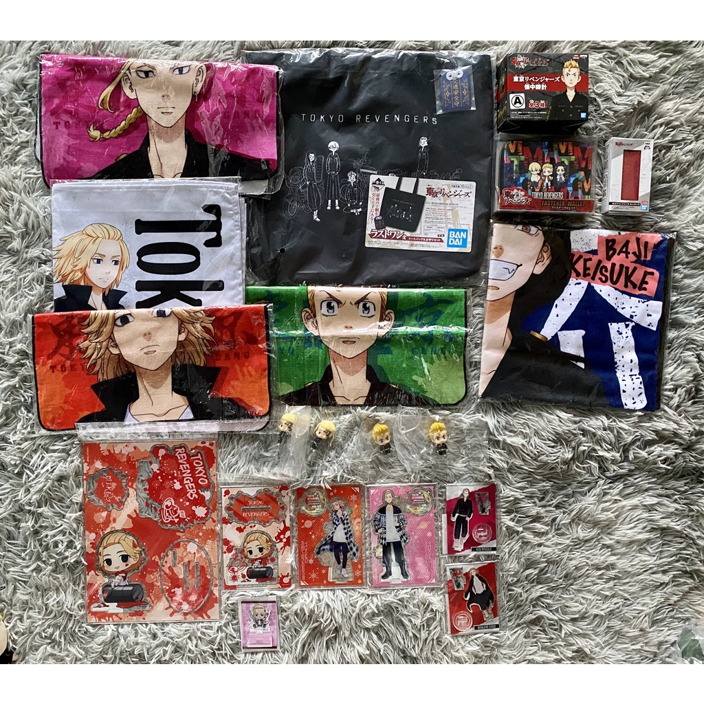 HÀNG CHÍNH HÃNG NGUỒN NHẬT - CÓ SẴN - Gấu Bông , Đồng Hồ quả lắc , Mô Hình Standee - Goods Tokyo Revengers