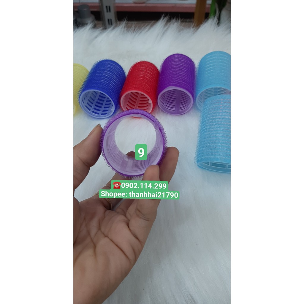 Ống lô dính trục lông quấn tóc tạo độ phồng tại nhà size lớn nhỏ 💗 FREESHIP 💗 tiện dụng ,xinh dùng cho nam và nữ, em bé