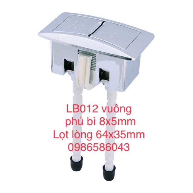 Nút nhấn bàn cầu thay thế cho inax, toto, american, caesar, cotto, ,,,