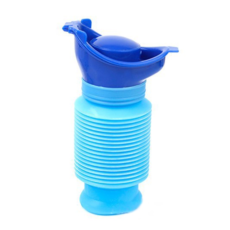 Bình Đi Vệ Sinh Khẩn Cấp 750ml Có Thể Thu Gọn Tiện Dụng Mang Theo Du Lịch Cắm Trại