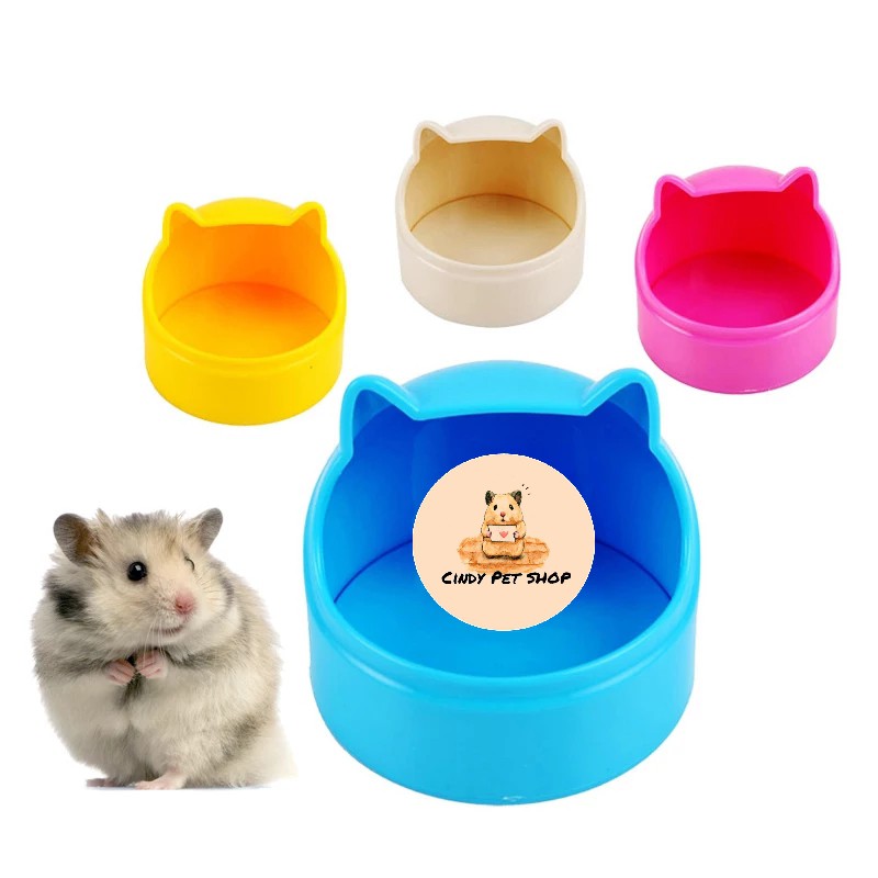 Chén ăn tai mèo cho Thỏ, Bọ, Hamster, Nhím, Sóc Bông, Chó, Mèo, Sóc Bay...