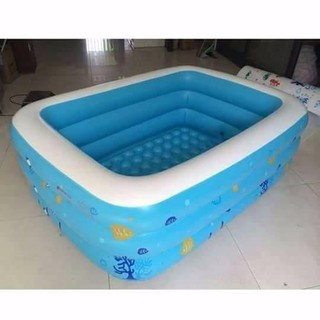 Bể bơi 210cm cỡ đại cho bé (tặng keo và miếng dán)