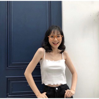 Áo 2 dây cuốn biên