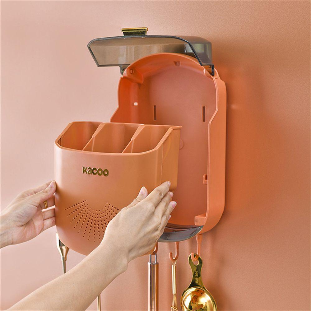 LAY Giá Đỡ Đũa Muỗng Gắn Tường Tiện Dụng Cho Nhà Bếp