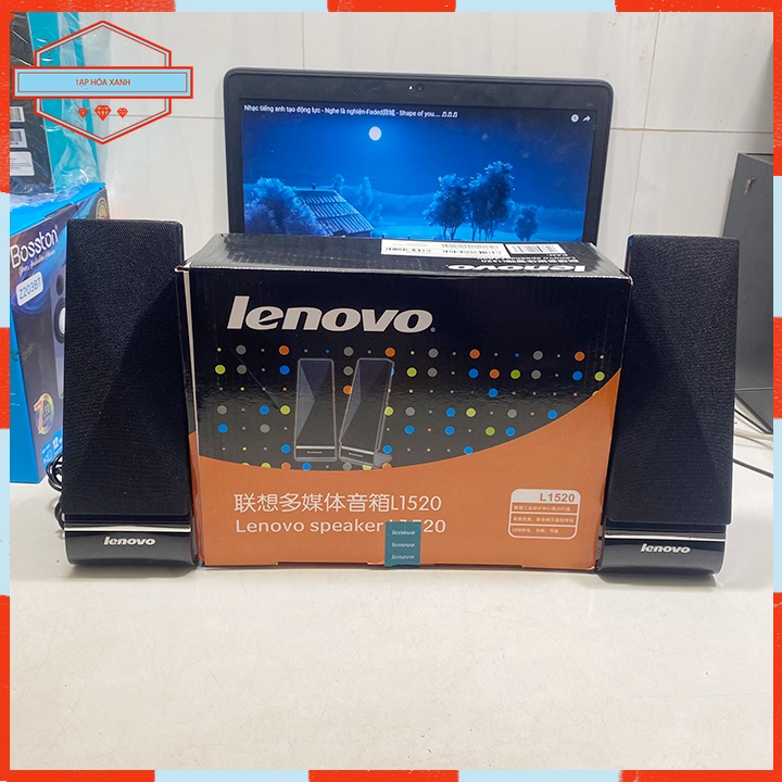 Loa Máy Vi Tính Laptop Để Bàn Có Dây Mini Cao Cấp 2.0 LENOVO 1520 Loa PC Nghe Nhạc