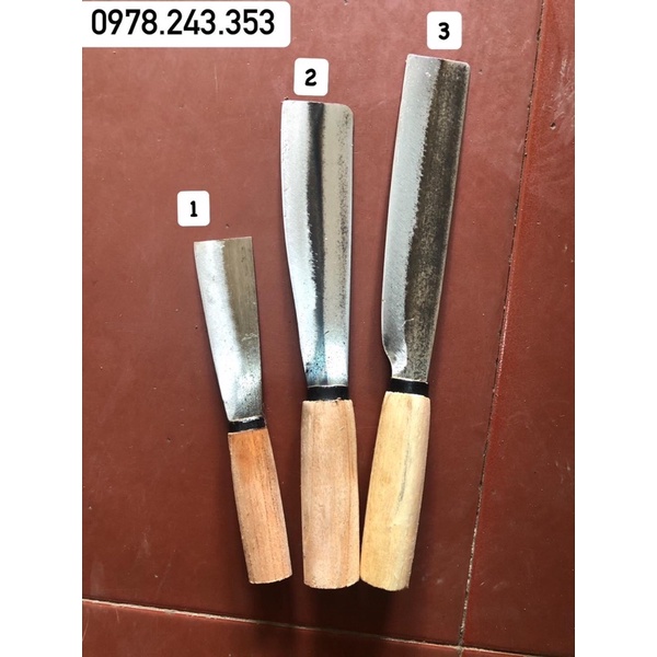 Dao bổ cau thép lưỡi cưa