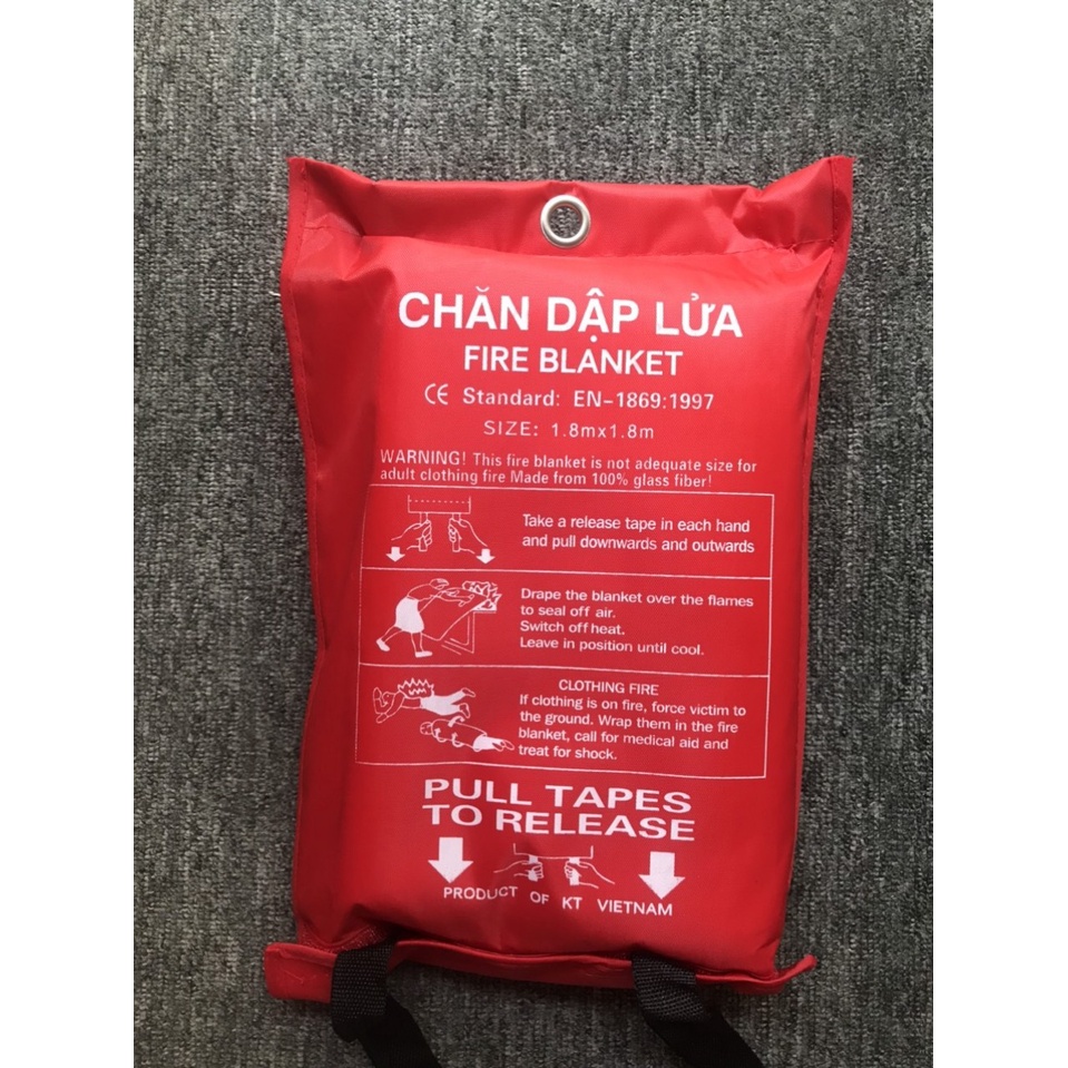 chăn dập lửa chăn chống cháy 1.8m*1.8m
