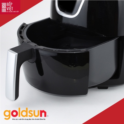 Nồi chiên không dầu, lò nướng Goldsun CQ2602 Dung tích 5.5L Hàng Chính Hãng- Bảo Hành 24 Tháng, BẾP VIỆT STORE