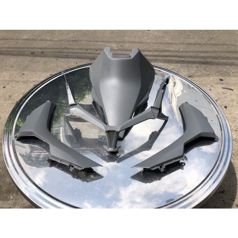 Set 4 món Nhựa Nhám Xám Vario/Click  Chính Hãng Honda