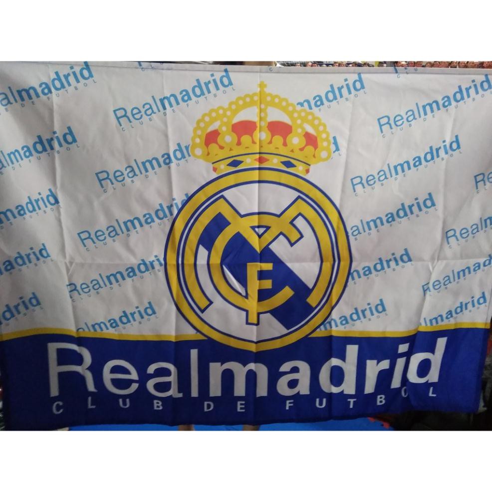 Cờ treo tường loại lớn Real madrid