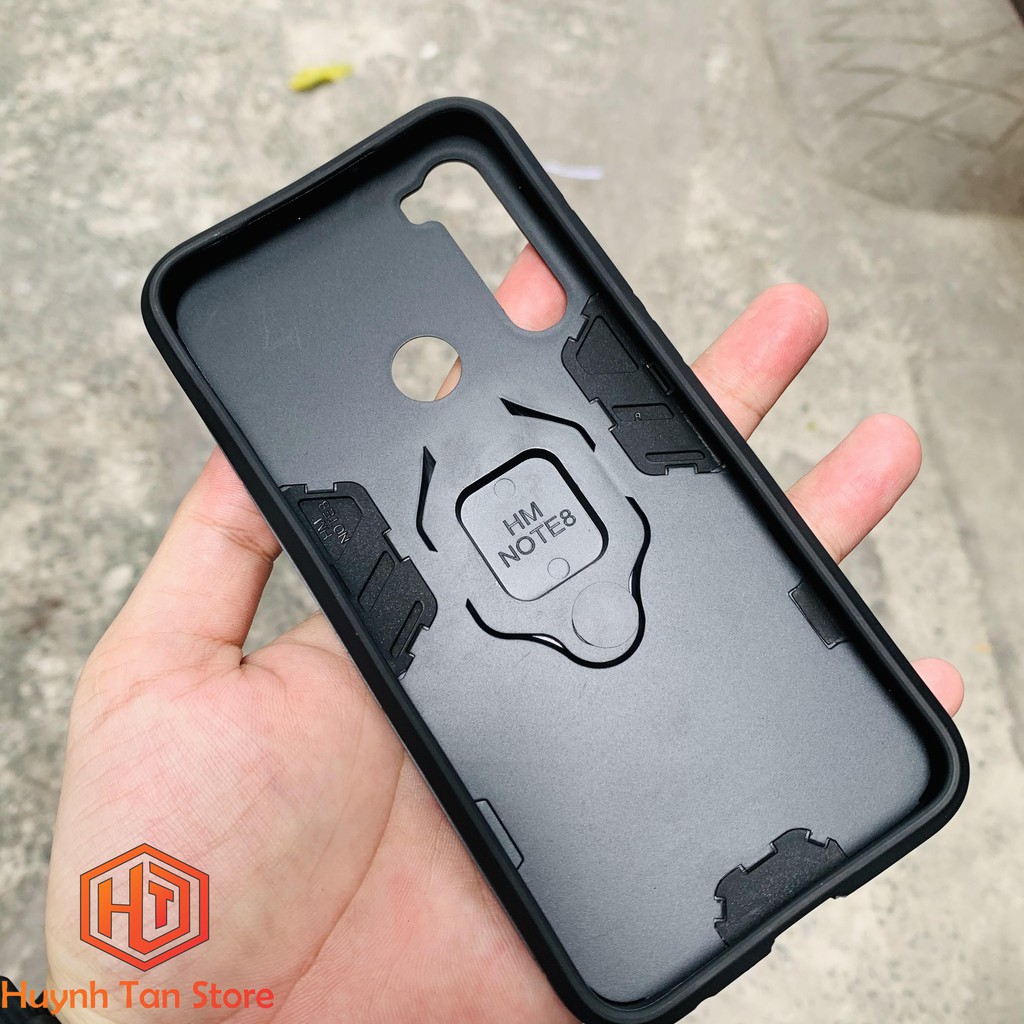 Ốp lưng Xiaomi Redmi Note 8 cao su chống sốc Iron Man Ver 2