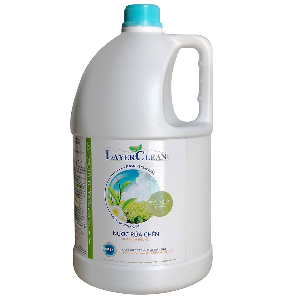 Nước Rửa Chén Hữu Cơ Layer Clean 5L