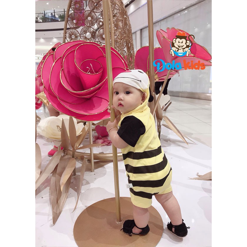 Body Đùi Hình Thú Cho Bé nghộ nghĩnh DOLAKIDS - Quần áo trẻ em hình thú vải cotton 100%