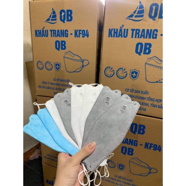 (Combo 15 gói) Khẩu trang kf94 QB