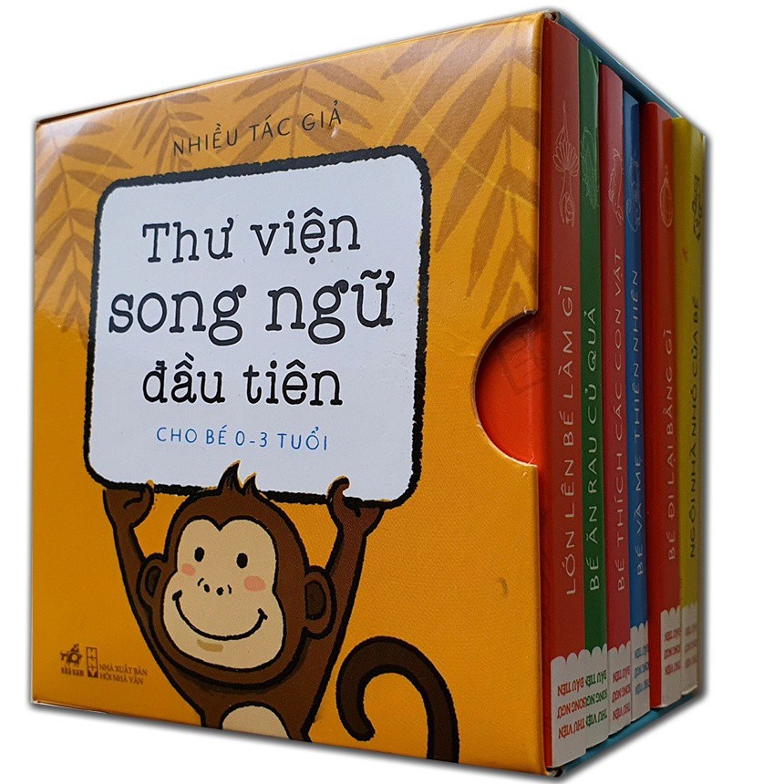 Sách Thư viện song ngữ đầu tiên (trọn bộ 6 cuốn)