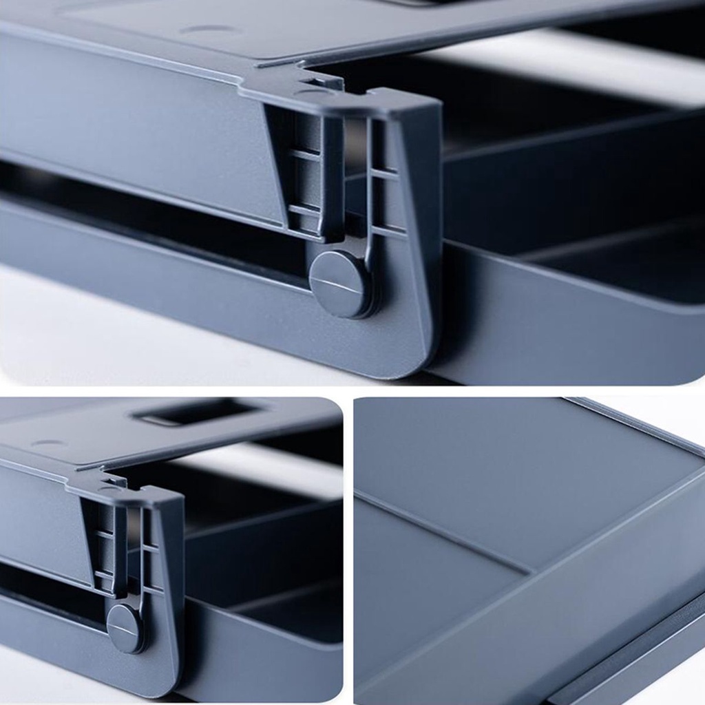 Hộc tủ ngăn kéo đựng đồ dán dưới mặt bàn dùng trong phòng làm việc nhà bếp