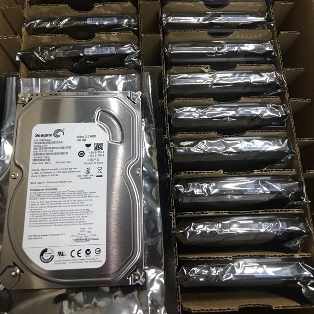 Ổ Cứng 500gb Seagate Mỏng Đặc Biệt 100%