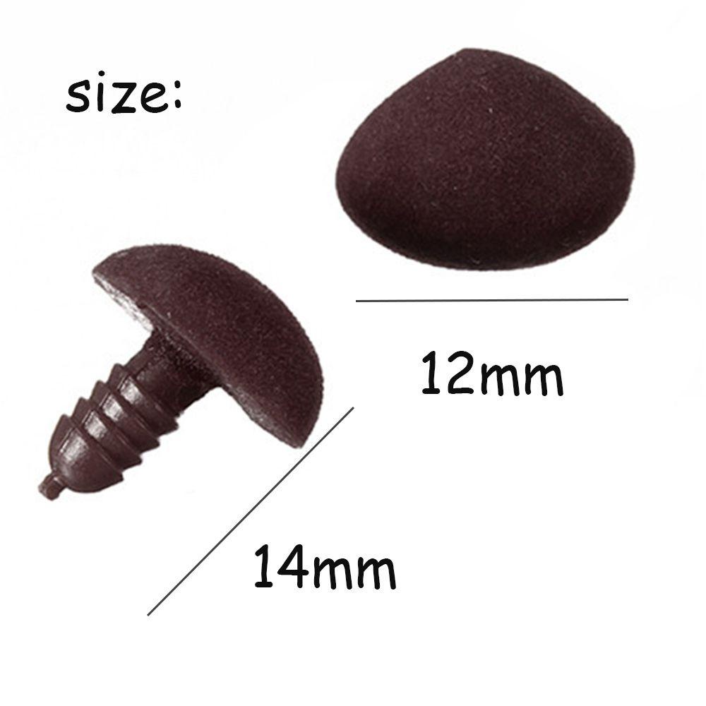 Túi 10 Nút Nhựa Hình Tam Giác 12 * 14mm Làm Đồ Chơi Cho Bé