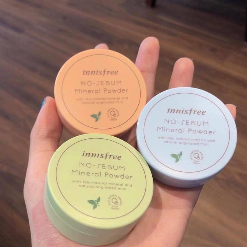Phấn bột kiềm dầu Innisfree No Sebum Mineral Powder | BigBuy360 - bigbuy360.vn