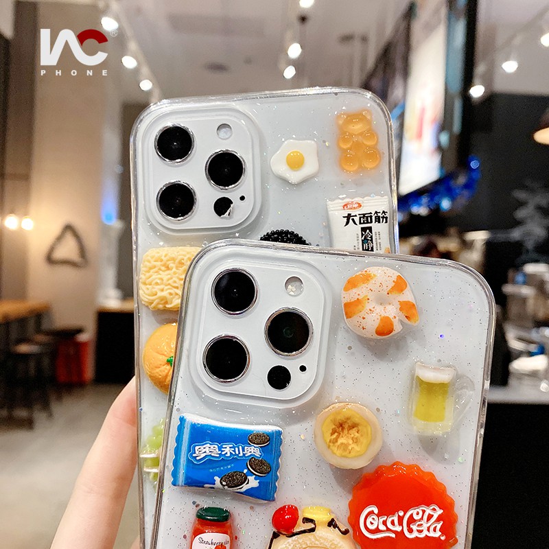Ốp Điện Thoại Silicon Họa Tiết 3d Dễ Thương Dành Cho iphone 15 pro max 14 promax 14 plus 12 13 pro max 11 xr x max