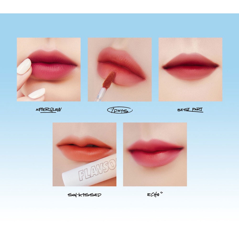 Son Kem Flawsome Sunny Matte Tint Lì Ẩm Mịn, Siêu Nhẹ Môi Và Lâu Phai 3g