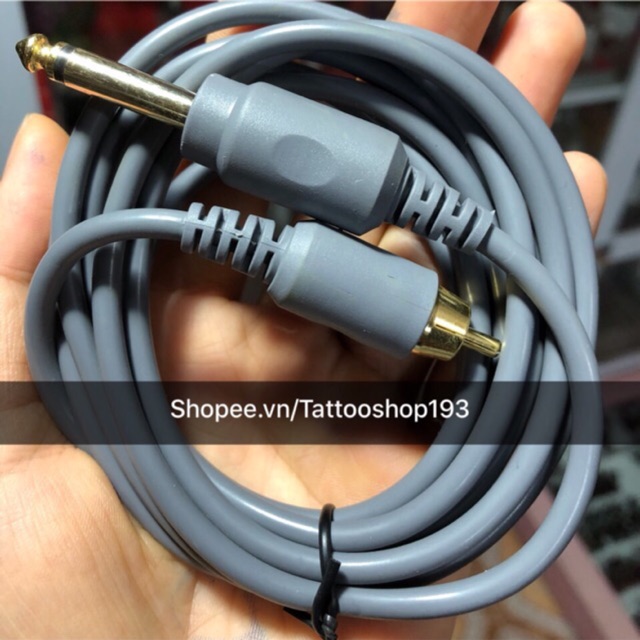 Dây rắc rca 3.5 màu xám