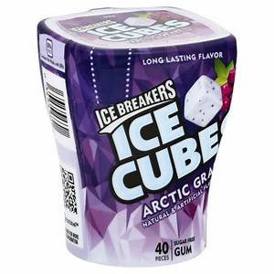 Hũ Gum Ice Cubes Peppermint 40v V,GG