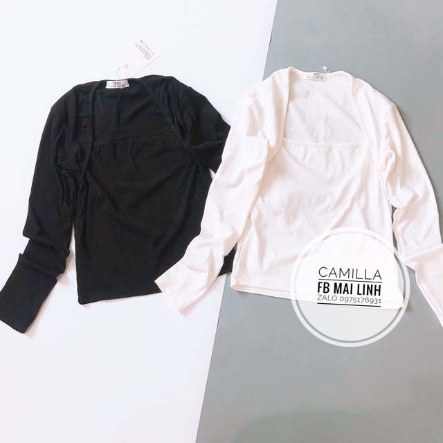 ⚡️BAN SI⚡️Áo cổ vuông hot trend chất zip dày dặn❤️[AO DAI TAY]❤️[AO THU DONG]❤️[AO CO VUONG]❤️[AO COTTON]❤️ | BigBuy360 - bigbuy360.vn